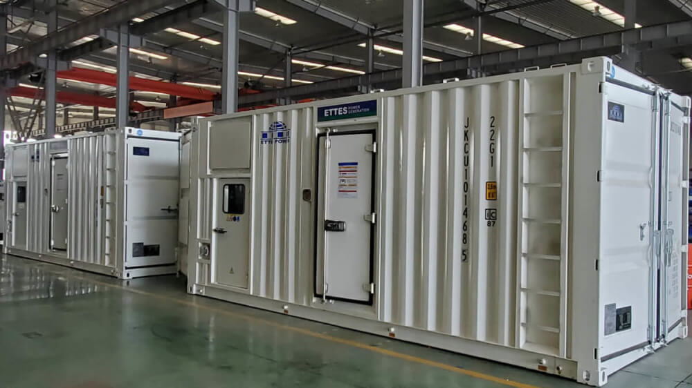 Cummins 400kW 500kW container oilfield gas generating set & CHP ETTES POWER