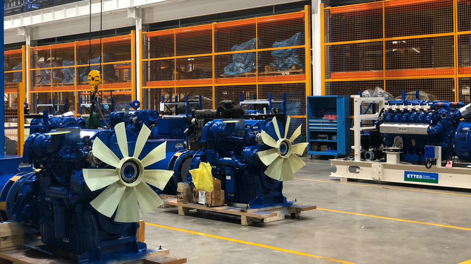 ETTES POWER GAS ENGINE GENERATION