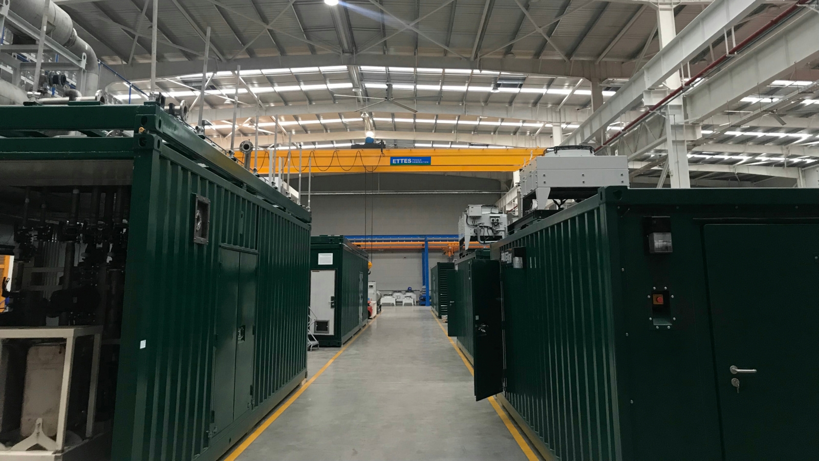 ETTES POWER CONTAINER GAS GENERATOR SET COGERATION