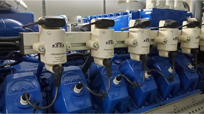 Ignition-coil-of-500kW-MAN-Container-engine-generator-CHP-ETTES-POWER