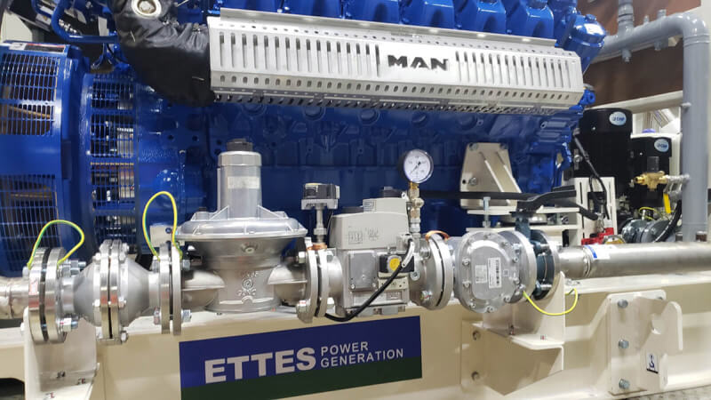 500kW MAN Agricultural Biogas Genset Power Plant to Mexico ETTES POWER