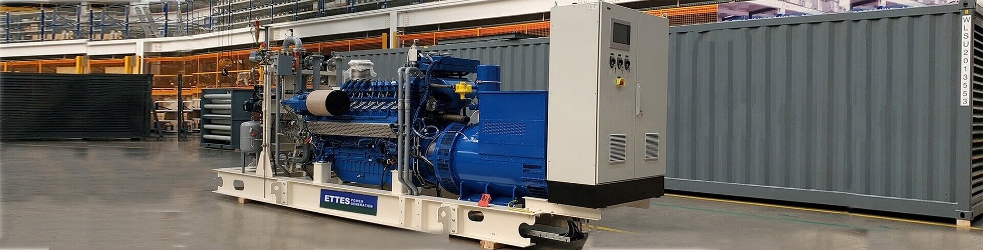 MWM 600kW 800kW natural gas engine generator set & CHP cogeneration ETTES POWER