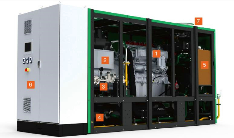 Module-design-for-silent-and-container-gas-generator-CHP-ETTES-POWER
