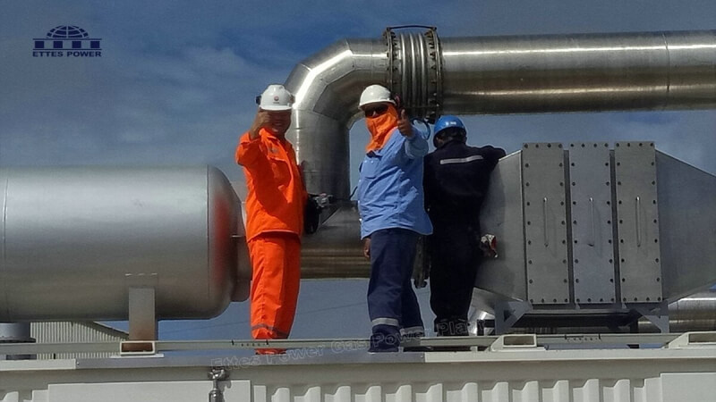 1MW coalbed natural gas generator commissioning installation Ettes Power.jpg