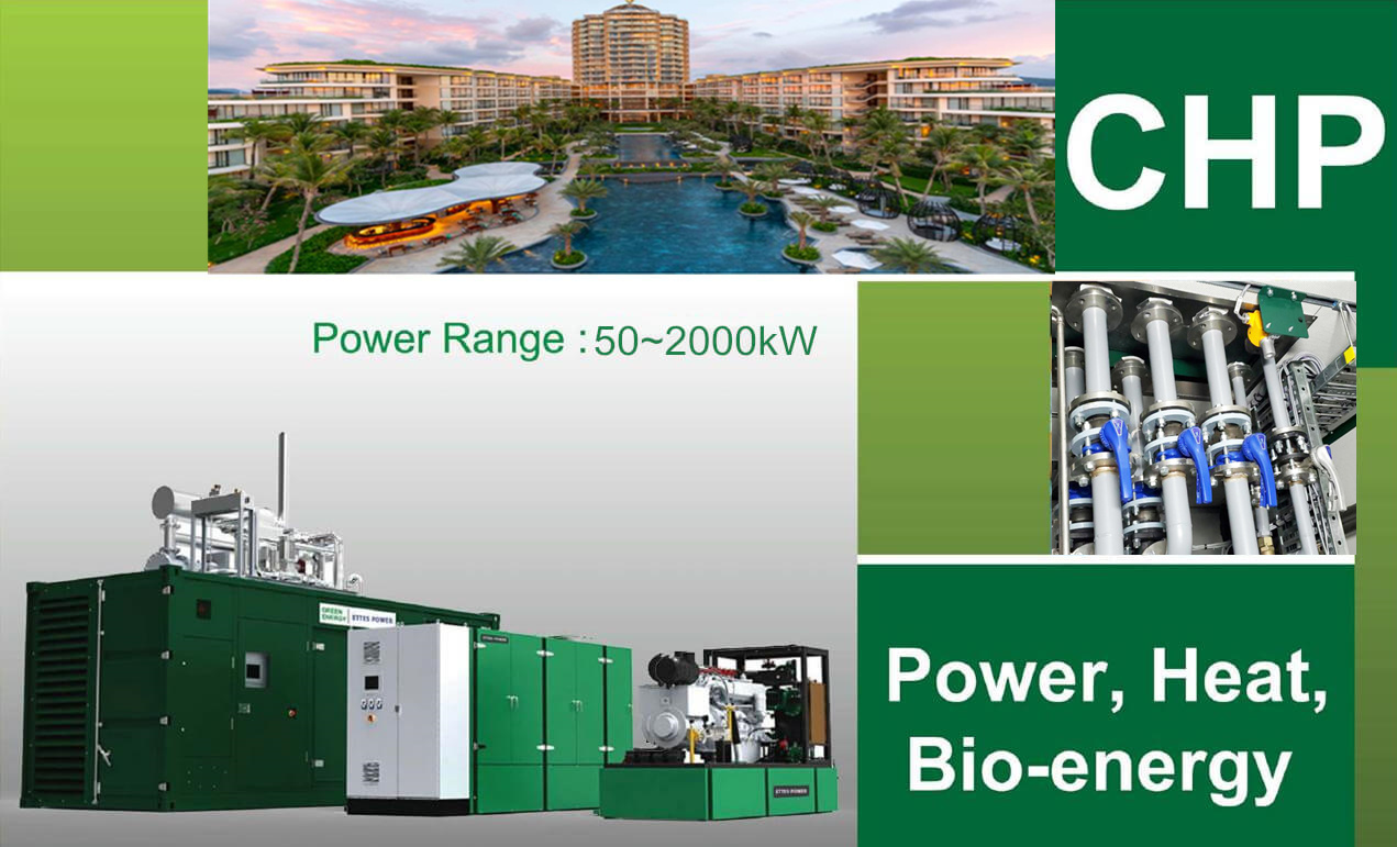 CHP-Cogeneration trigeneration ETTES POWER