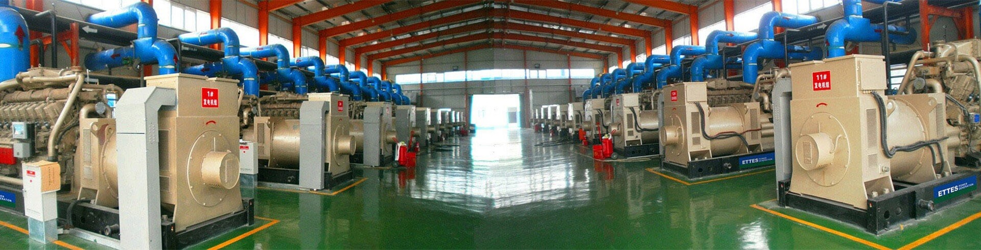1000kW 1MW 5MW natural gas coalmine gas engine generator power plant ETTES POWER